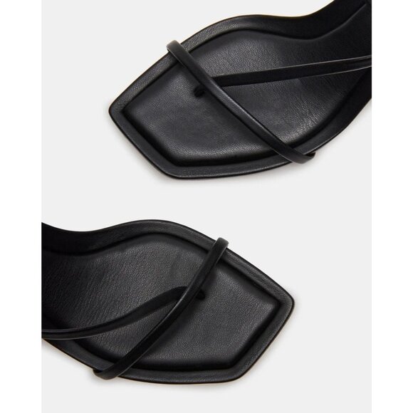 Steve Madden Locke High Heels in Black 8.5 with box Womens Sandals - Picture 4 of 16